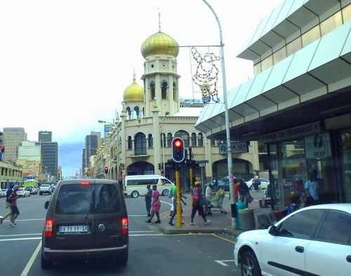 The Indian Market part of Durban, South Africa.